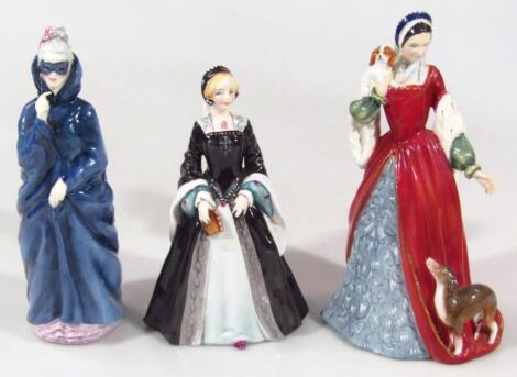 Three various Royal Doulton figures