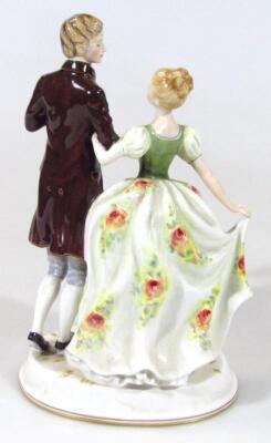 A Royal Doulton figure group Young Love - 2