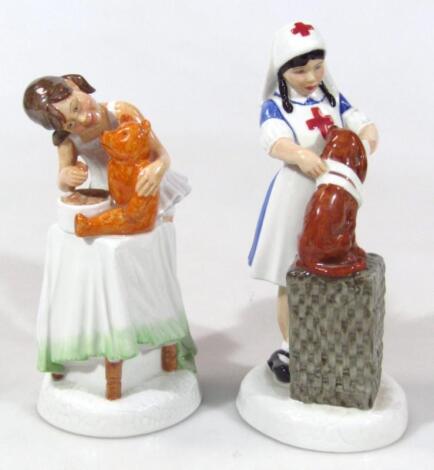 A Royal Doulton Childhood Days figure