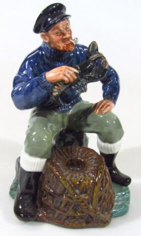 A Royal Doulton figure The Lobster Man