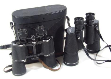 Various binoculars