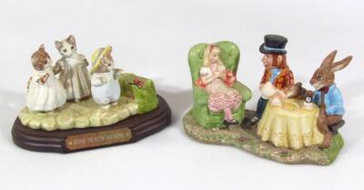 A Beswick figure group