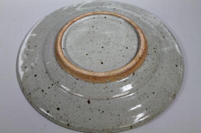 A 20thC Studio pottery charger - 3