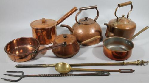 Various early 20thC and later metalware