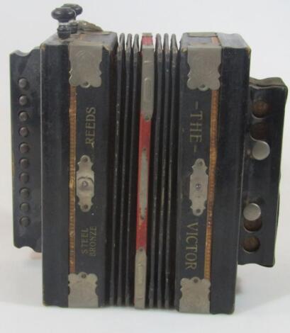 An early 20thC Victor Reeds squeeze box