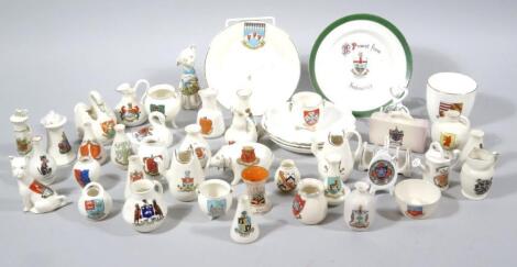 Souvenir crested china