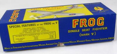 An International Model Aircraft Limited frog single seat fighter mark 5 die-cast aeroplane - 2