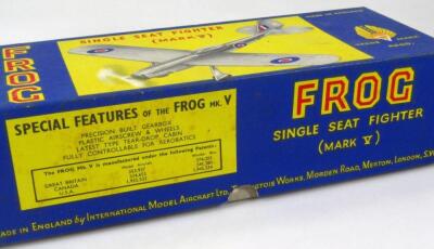 An International Model Aircraft Limited frog single seat fighter mark 5 die-cast aeroplane - 2