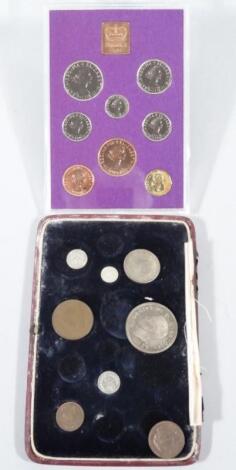 A GR 1937 Specimen Coin part set