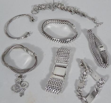 Various silver Thomas Sabo and other costume jewellery