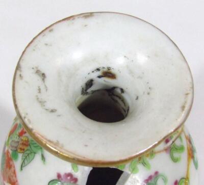 A late 19thC Cantonese plate - 7