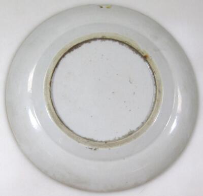 A late 19thC Cantonese plate - 9