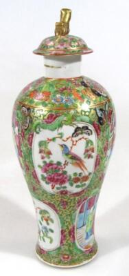 A late 19thC Cantonese plate - 12