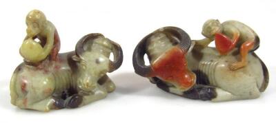 Various Chinese soapstone figures - 8