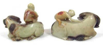 Various Chinese soapstone figures - 9