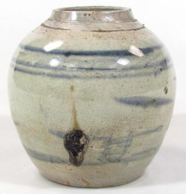 A Ming style Chinese pottery globular vase - 3