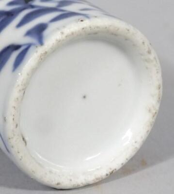 Various Qing period Chinese blue and white porcelain - 6