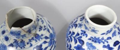 Various Qing period Chinese blue and white porcelain - 11