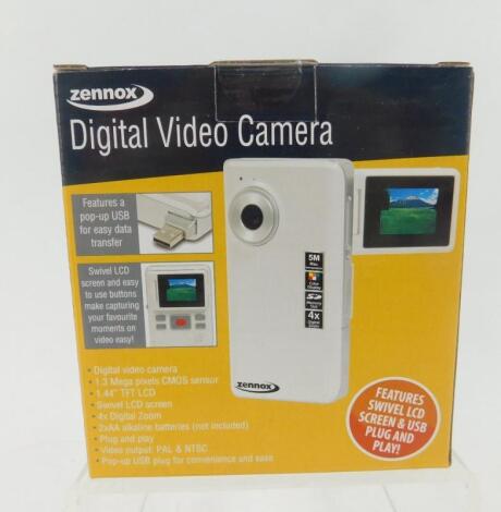 A Zennox video camera