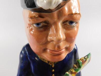 A Wilkinson Limited Royal Staffordshire Pottery Clarice Cliff toby jug - 3