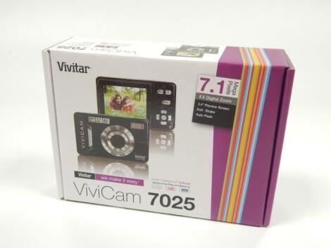 A Vivitar Vivi Cam 7025 Digital Camera