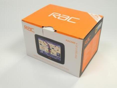 An RAC 500 Sat-Nav