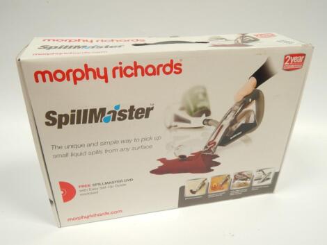 A Morphy Richards Spill Master vacuum cleaner