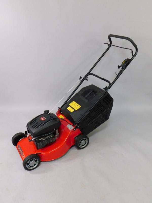 Champion petrol deals lawnmower