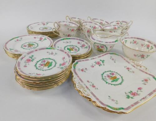 A Shelley porcelain tea service