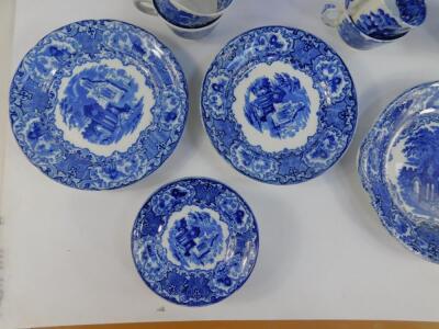 A group of George Jones blue and white pottery - 4