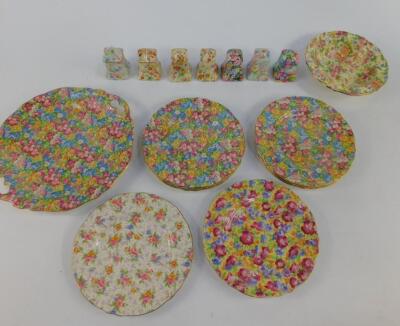 Various Royal Winton Chintz pottery