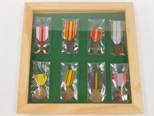 French WWII medals