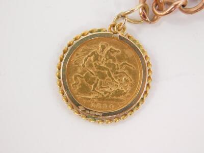 A Victorian gold half sovereign 1894 - 2