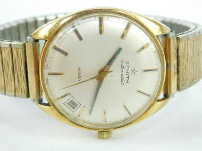 A Zenith 9ct gold cased gentleman's wristwatch - 2