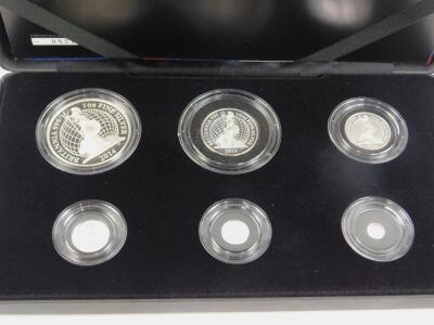 A Britannia 2014 collection six coins silver proof set - 2