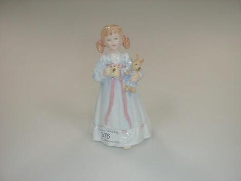 A Royal Doulton Collectors Club figure - Bunny's Bedtime HN3370