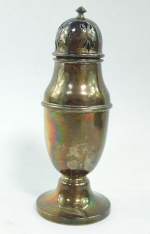 A George VI silver sugar sifter