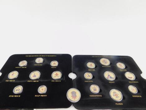 A Changing Face Of Britain coinage Golden Edition coin set