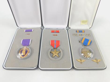 Various US replica medals