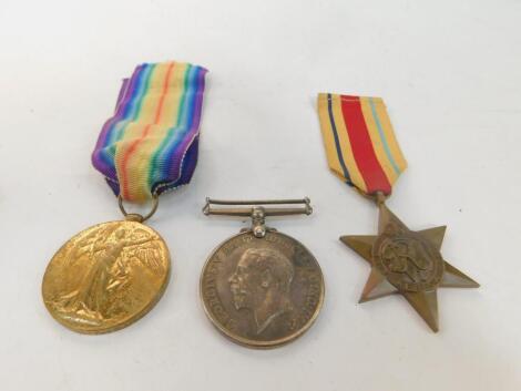 Great War and Victory medals