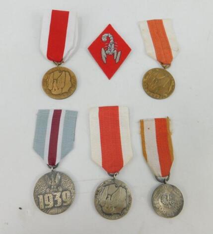 Polish WWII campaign medals