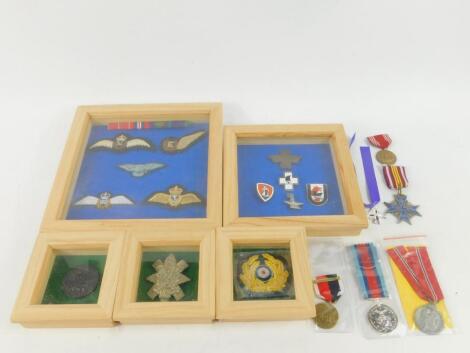 Replica WWI & WWII medals