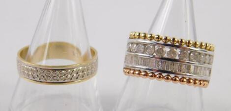 Two dress rings