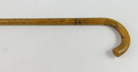 An early 20thC sword stick