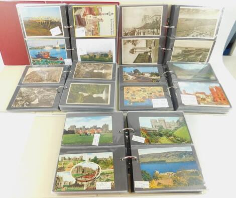 British and World late 20thC topographical postcards