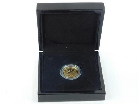 An Elizabeth II Diamond Jubilee gold sovereign 2012