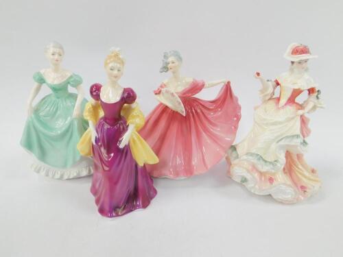 Three Royal Doulton figures