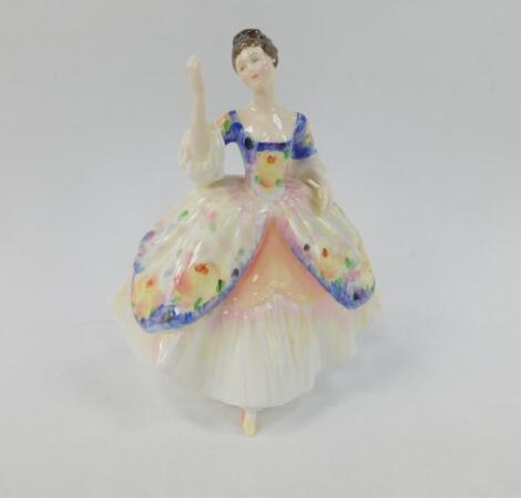 A Royal Doulton figure modelled as Christine