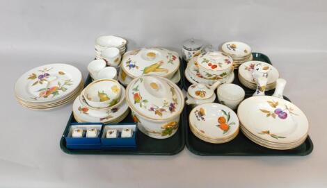 A group of Royal Worcester oven to table wares