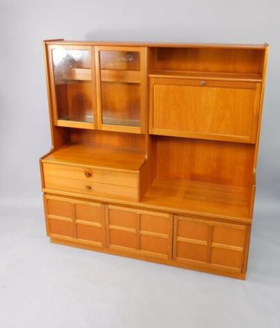 A Nathan teak lounge unit